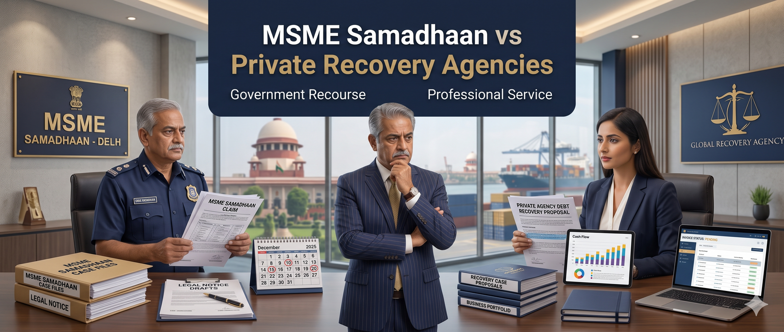 MSME Samadhaan vs Private Recovery Agencies