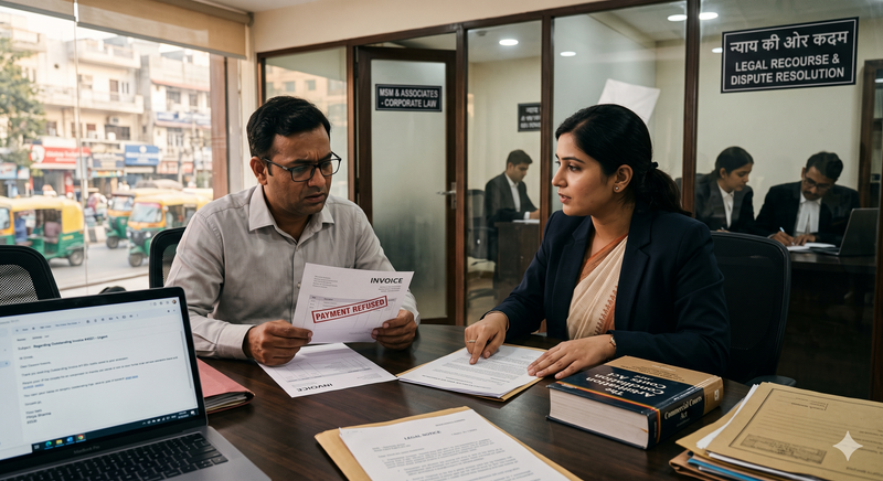 What to Do When a Client Refuses to Pay an Invoice in India